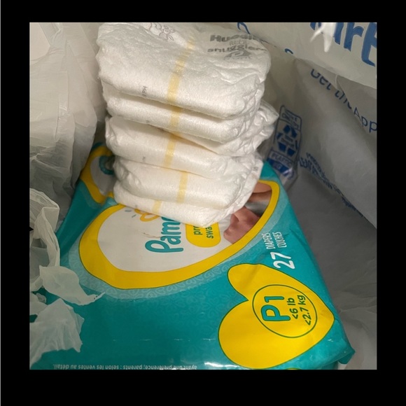 Other 27 New In Bag Pampers Preemie Diapers7 Individual Pampers
